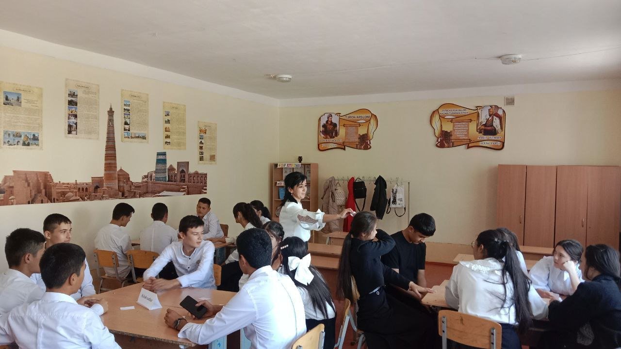 5 tashabbus olimpiadasining Zakovat maktab bosqichi bo'yicha foto lavhalar